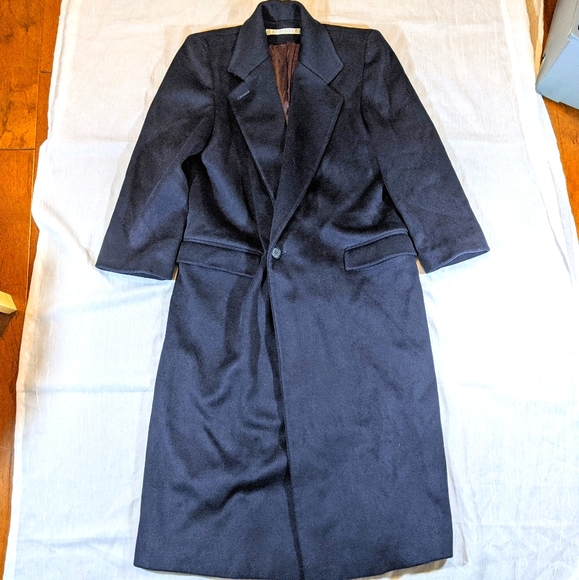 Perry Ellis Jackets & Blazers - Vintage Perry Ellis Long Pea Coat Sz 10